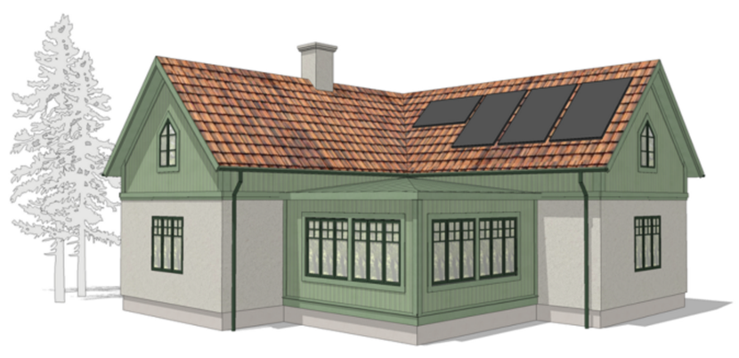 Bild på Ekoverkens hus Iden 80