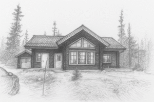 skissad bild av projekt grövelsjön