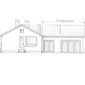 skissad bild av projektet